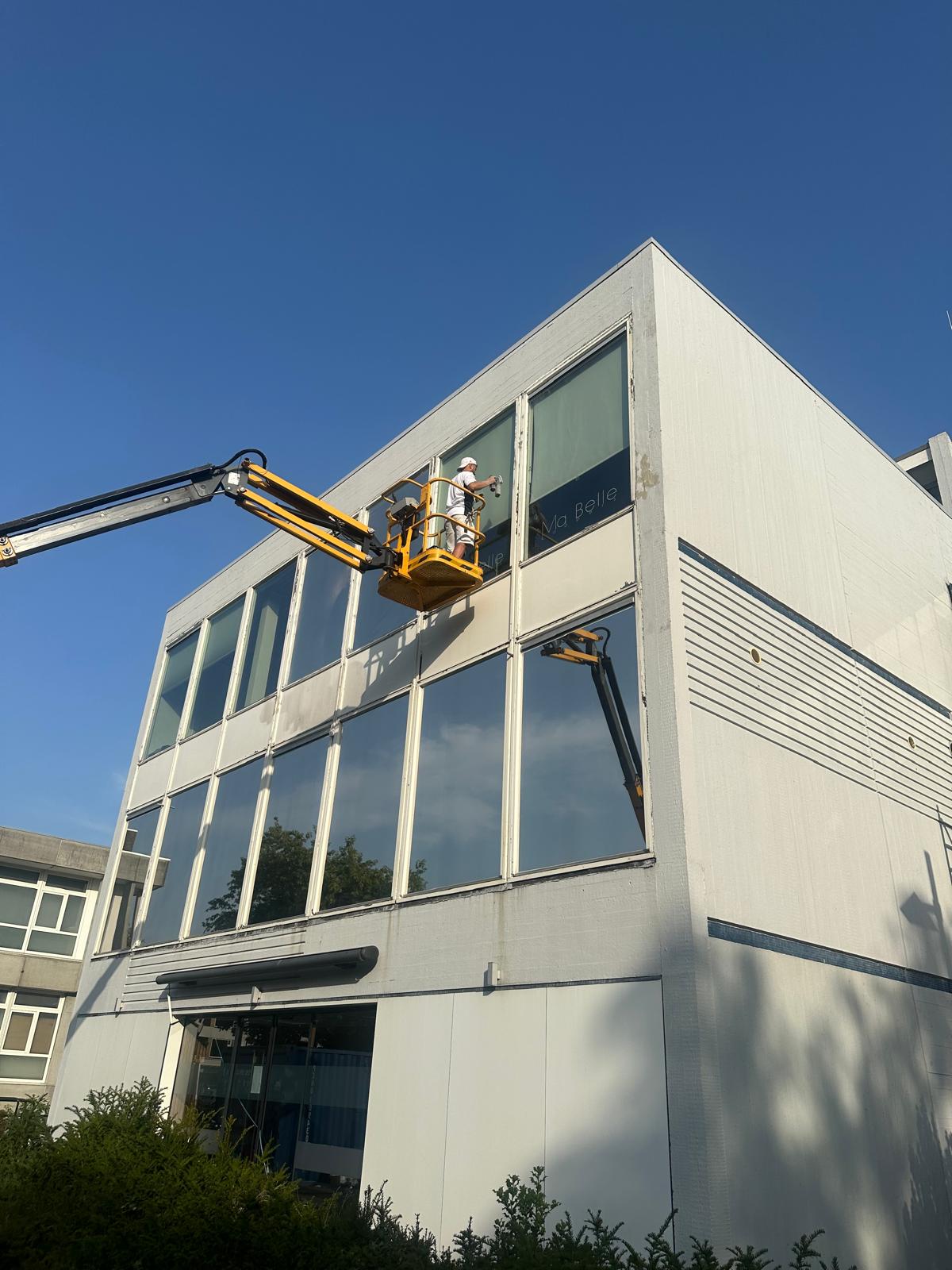 Utiliteit gevelschilderwerk